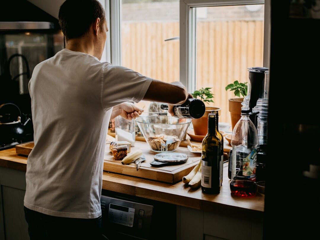 person preparing breakfast