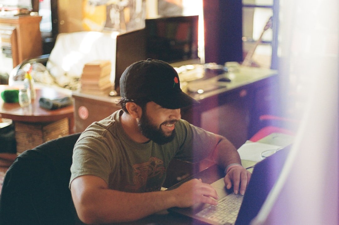 young business owner working