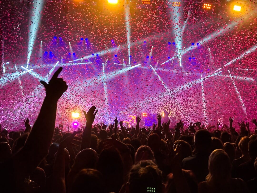 vr concert crowd